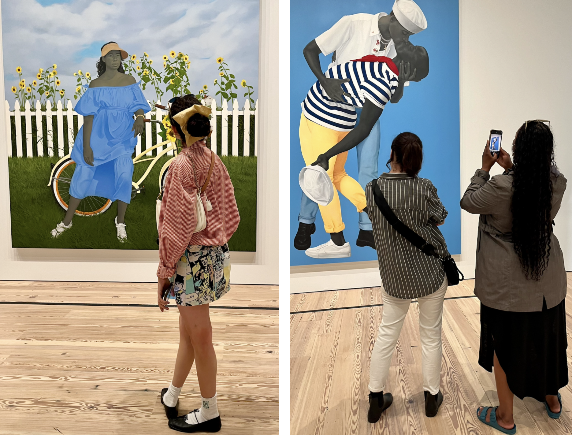 Amy Sherald paintings portraits at the Whitney NYC